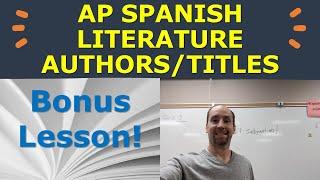 38 Authors & Works: AP Spanish Literature and Culture Reading List