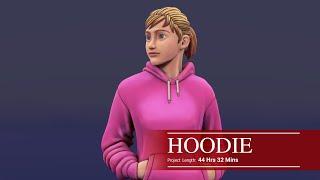 Hoodie - Blender Character Sculpt Narrated Timelapse