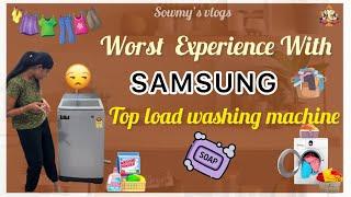 || worst experience with Samsung washing machine service ||