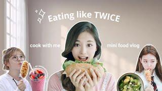  I ate a TWICE inspired KPOP diet  // what I eat in a day & cook with me!