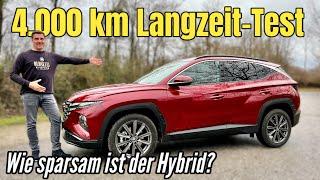 Hyundai Tucson Hybrid: 4.000 Kilometer Langzeit-Test. Was kann der SUV-Bestseller? Review | 2023