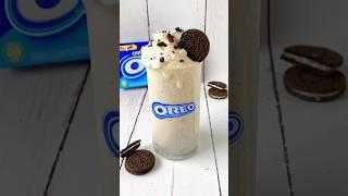 Milkshake Oreo 🩵 #przepis #milkshake #prosteprzepisy #szybkieprzepisy #fitprzepisy #oreoshake