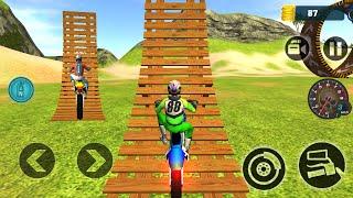 Extreme Motocross beach Bike Stunt Driving #1 - Motorbike Racing Best Bike game Android Gameplay