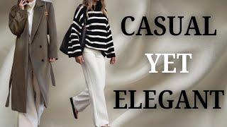 "Effortlessly Chic: Casual Yet Elegant Outfits for Fall 2024"