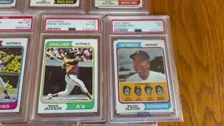 1974 Topps Complete Graded HOF Run!!