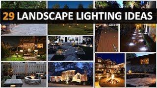 29 Landscape Lighting Ideas - DecoNatic