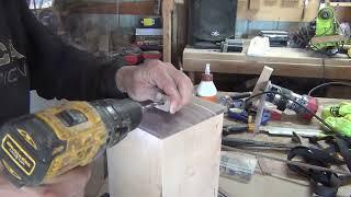 Vertical wood Keepsake Box Build