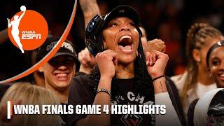 VEGAS WIN BACK-TO-BACK WNBA CHAMPIONSHIPS: Aces vs. Liberty Game 4 highlights 