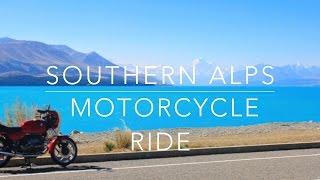 3 day Southern Alps Motorcycle Ride, South Island, New Zealand - BMW R80s - Motovlog Documentry