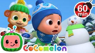 Baby JJ's Snowman Surprise Party!  | CoComelon Nursery Rhymes and Kids Songs | Animals for Kids