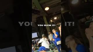 Classic Cubs Fan  #mlb #baseballgame #cubs #brewers #fail #funny #funnyshorts