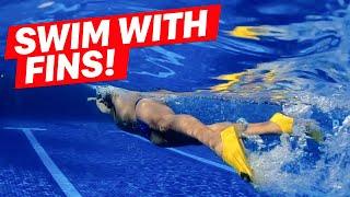 Why Every Swimmer Needs to Wear Fins | Beginner Tips