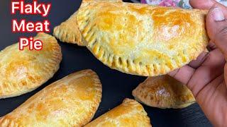 How To Make AUTHENTIC FLAKY MEAT PIE | MEAT PIE RECIPE