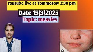 Ask your questions with Arogyam homoeo clinic #Episode 30Date 15/03/2025 Measles in HOMOEOPATHY