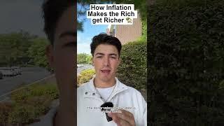 The Rich get Richer: How Inflation Favors the Wealthy #realestate