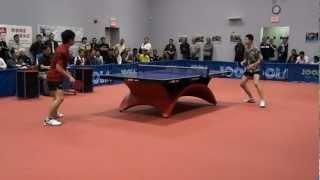 Shandong - Canada Table tennis friendly match 2012 Chen Hongtao vs Li Xing Chang 2