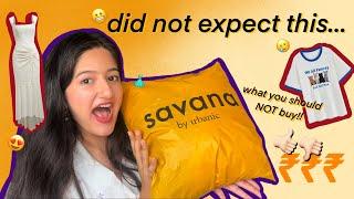 I tested clothes from SAVANA by URBANIC │ RS.10,000 HAUL!! │ FAIL/ PASS? WHY? │Jhanvi Bhatia