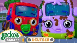 Baby Trucks Sturmrettung | 90-minütige Zusammenstellung｜Geckos Garage Deutsch｜LKW für Kinder ️