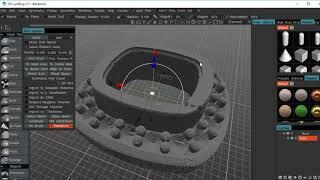 JCD to STL using 3dcoat.