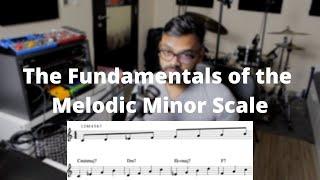 THE FUNDAMENTALS OF THE MELODIC MINOR SCALE #melodicminor