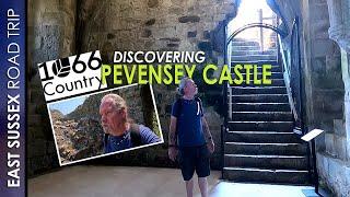 Discovering PEVENSEY CASTLE | EAST SUSSEX Road Trip June 2024