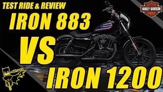 Iron 883 vs 1200 - 2020 Iron 1200 & 2020 Softail Standard Test Ride & Review