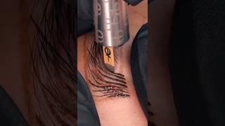 microblading head stroke and transition step by step learning #eyebrows #phibrows