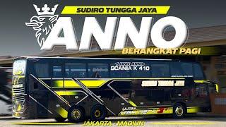 ANNO YANG SEKARANG TIDAK SEPERTI DULU‼️Trip Jakarta - Madiun with Sudiro Tungga Jaya ANNO