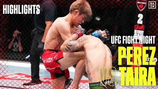 Alex Perez vs Tatsuro Taira | UFC Fight Night | DAZN Highlights