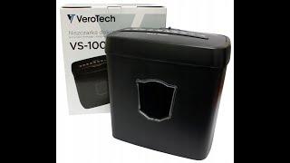 Unboxing niszczarki ścinkowej VeroTech VS-1005CC