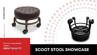 Low Scoot stool showcase