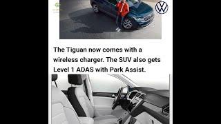 Watch Volkswagen New Tiguan 23 upgraded duel tone upholstery and ADAS Level 1 with Park assist