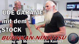 Bujinkan-Ninjutsu Stickfighting: Painful Jointlock with a stick, with Master Moshe Kastiel