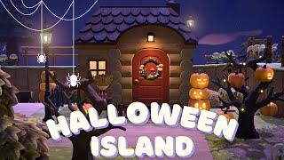 Cute Normcore Halloween Island Tour in Animal Crossing