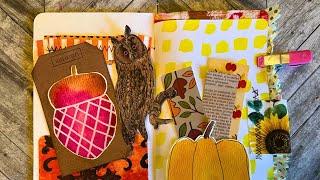 FALL Junk Journal Page Ideas | Junk Journal With ME |