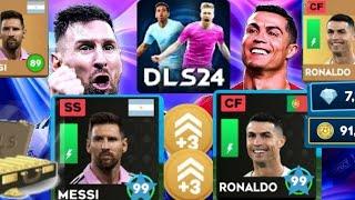 DLS24 CRISTIANO RONALDO VA LEONEL MESSILARNI BIRGALIKDA FULL QILAMIZ RONALDO VS MESSI