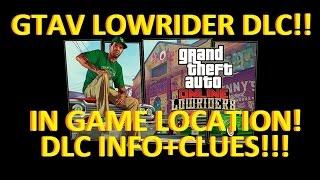 GTA5 LOWRIDER DLC/Benny's Original Motor Works LOCATION and MORE!