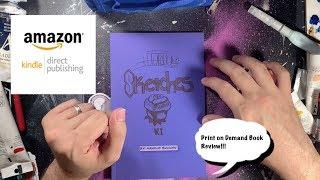 Amazon KDP Print on Demand || Art Book Review and Walkthrough