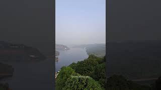 Srisailam rope way | zip lines in south india | krishna river zip line view |