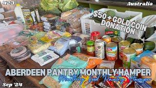 423 - $50 September Monthly Food Pantry Hamper - Aberdeen Pantry / Food Bank - Off Grid Australia