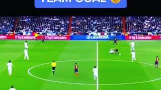 Insane Barcelona goal against real Madrid