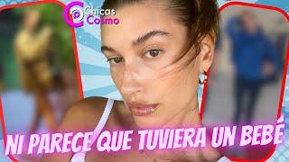 INCREÍBLE ASÍ LUCE HAILEY BIEBER A MENOS DE UN MES DE HABERSE CONVERTIDO EN MADRE#haileybeiber