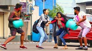 Holi Prank on Girls  Holi Special Prank 2020 by PrankBuzz