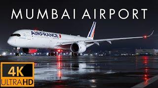 Mumbai Airport | Monsoon Airside Plane Spotting | MEGA Compilation | 4K