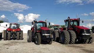 CaseIH 7240 & other IH harvesting