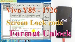 Vivo Y85 Screen lock Code/Password Formart Bypass ok by MRT.