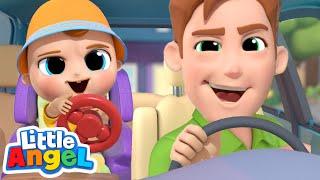 Daddy, I Want To Be Like You! | Little Angel Kids Songs and Nursery Rhymes