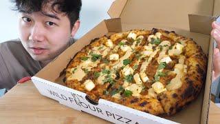 BUTTER CHICKEN PIZZA GOES HARD