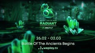 DOTA 2 Tournament Tug of War: Radiant | WePlay! Esports