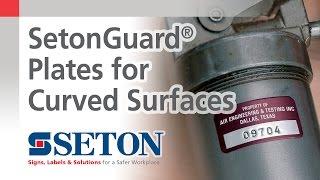 How to Apply Asset Tags to Curved Surfaces | Seton Video